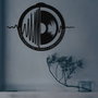 Wallity My Music v3 Escultura de pared negra